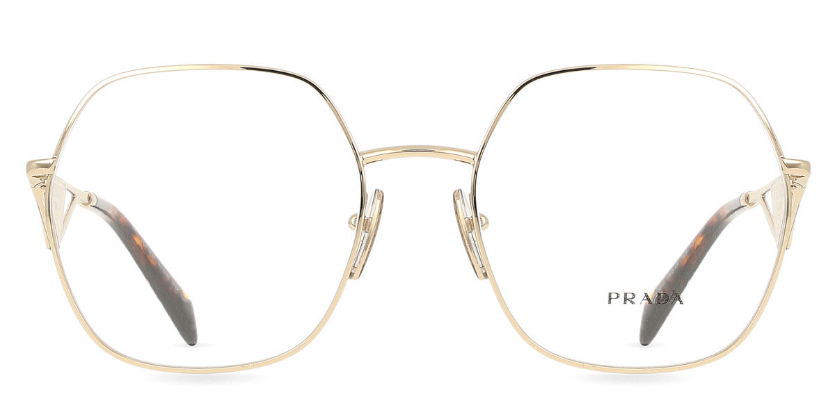 PRADA　プラダ　メガネ　ゴールド　超人気モデル　国内正規品　日本製 プラダ PRADA メガネ 眼鏡 アイウェア レディース メンズ （ハバナ