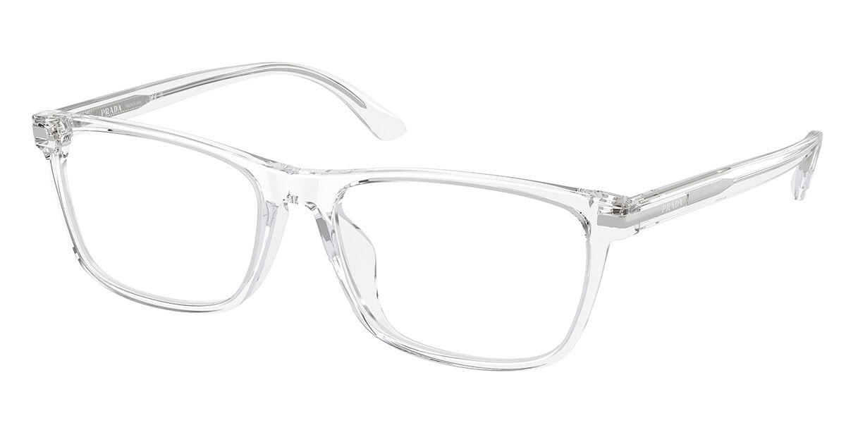 Prada PR 01ZVD Asian Fit ZXH1O1 スクエア Tortoise on Blue 眼鏡