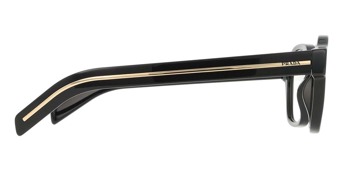 Prada PR A16S 16K60K スクエア ブラック 眼鏡 | SmartBuyGlasses 日本