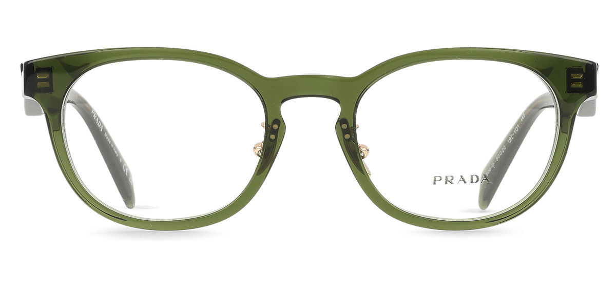 PRADA プラダ サングラス イエローグリーン×クリア Prada (プラダ) メガネグリーン | 2年間の品質保証！SmartBuyGlasses