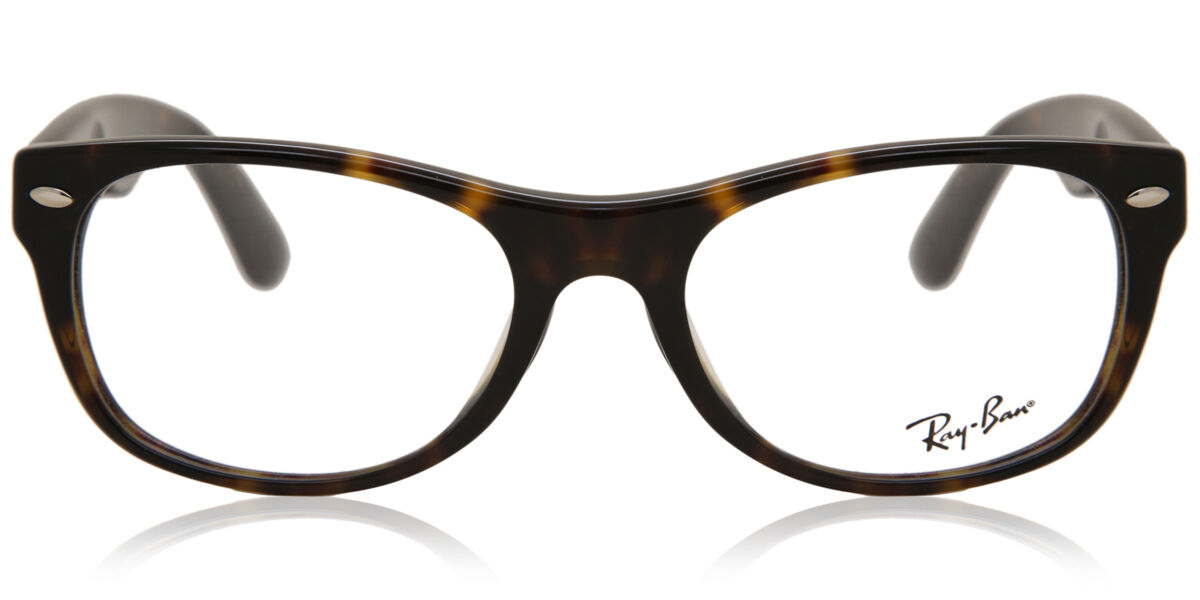 Ray-Ban RX5184F New Wayfarer Asian Fit 2012 スクエア Dark Havana