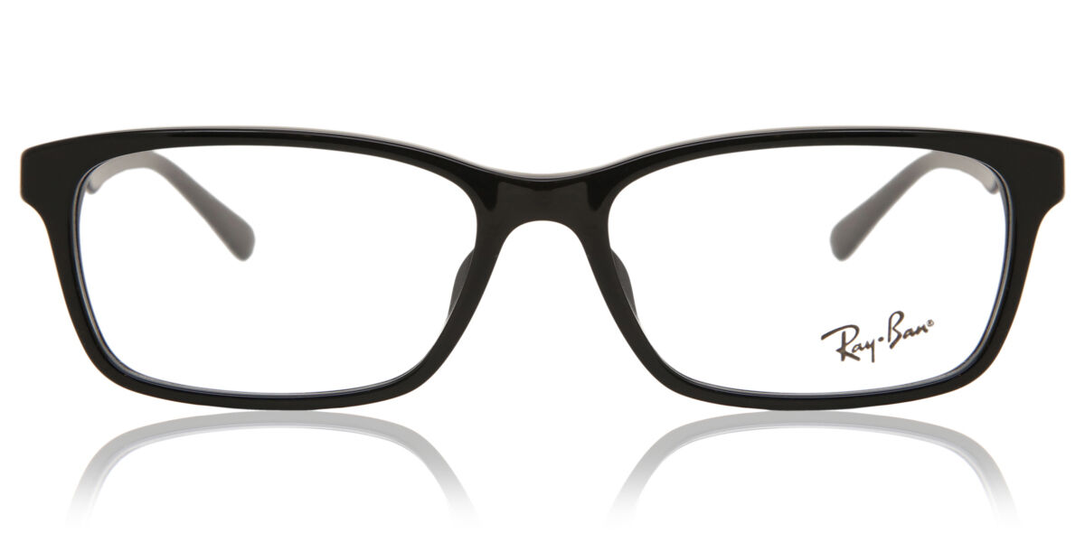 Ray-Ban RX5318D Asian Fit 2000 スクエア ブラック 眼鏡