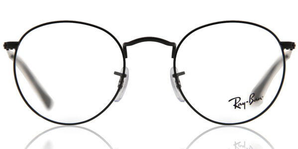 Ray-Ban RX3447V Round Metal 2503 Matte Black 眼鏡