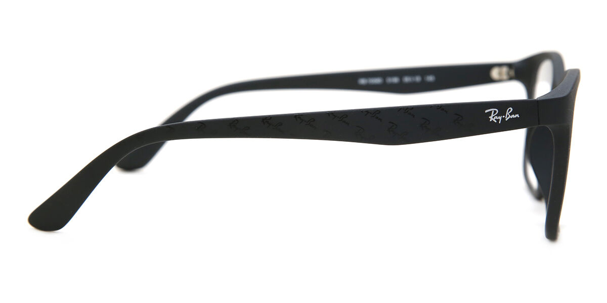 Ray-Ban RX7059D Asian Fit 5196 スクエア ブラック 眼鏡