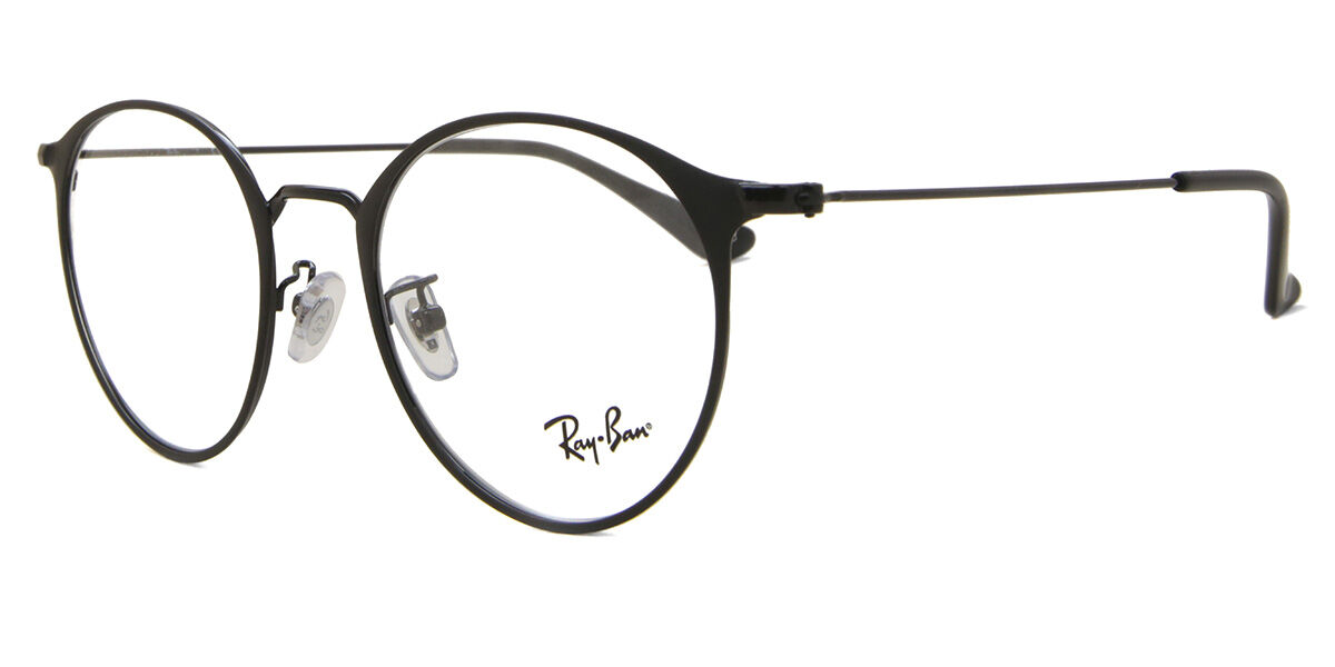 リファ Ray-Ban RX6378F Asian Fit 2904 ラウンド Matte Black 眼鏡