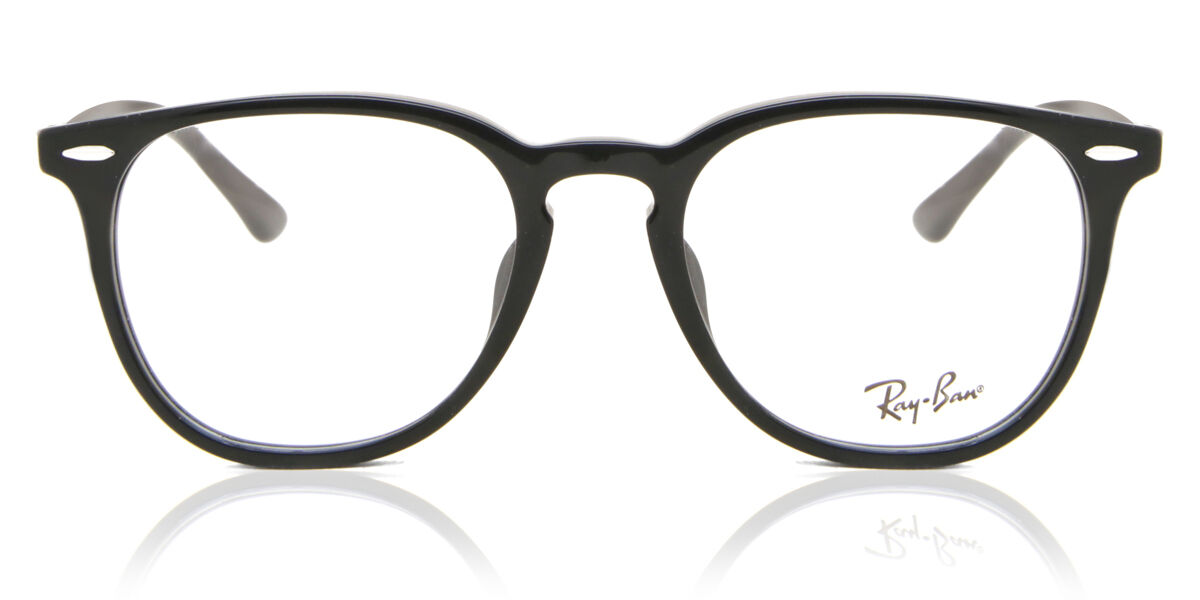Ray-Ban RX7159F Asian Fit 2000 オーバル ブラック 眼鏡