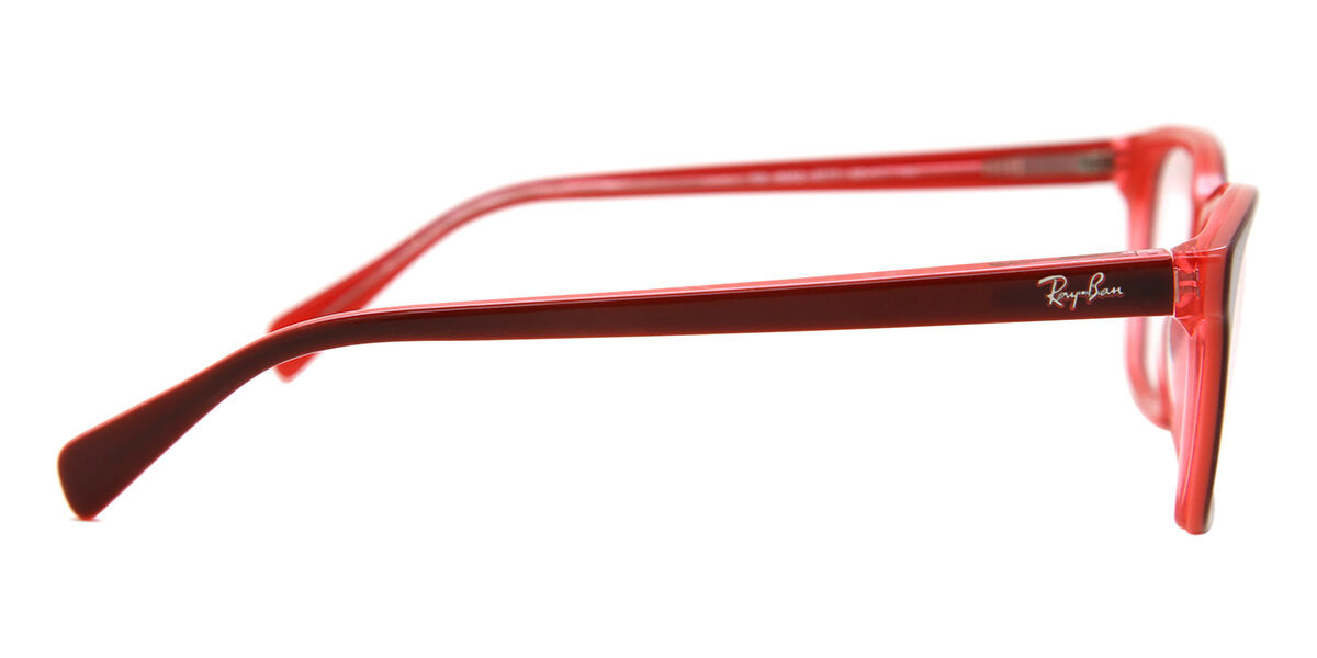 Ray-Ban RX5362 5777 ウェリントン レッド 眼鏡 | SmartBuyGlasses 日本