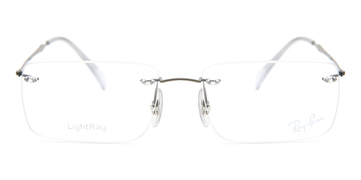 Ray-Ban RX8755 1000 スクエア ガンメタル 眼鏡 | SmartBuyGlasses 日本
