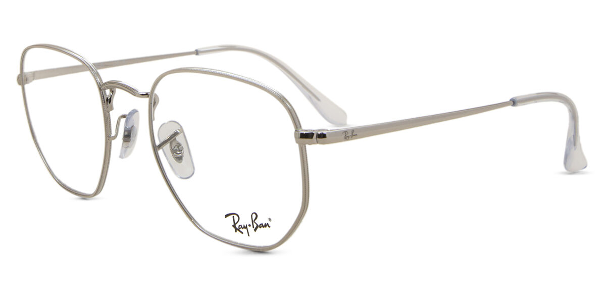 Ray-Ban RX6448 2501 幾何学形 シルバー 眼鏡 | SmartBuyGlasses 日本
