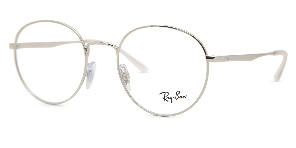 Ray-Ban RX3681V 2501 ラウンド シルバー 眼鏡 | SmartBuyGlasses 日本