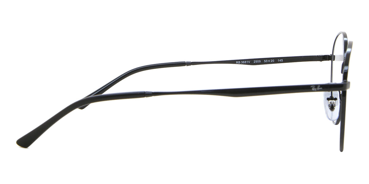 Ray-Ban RX3681V 2509 ラウンド ブラック 眼鏡 | SmartBuyGlasses 日本