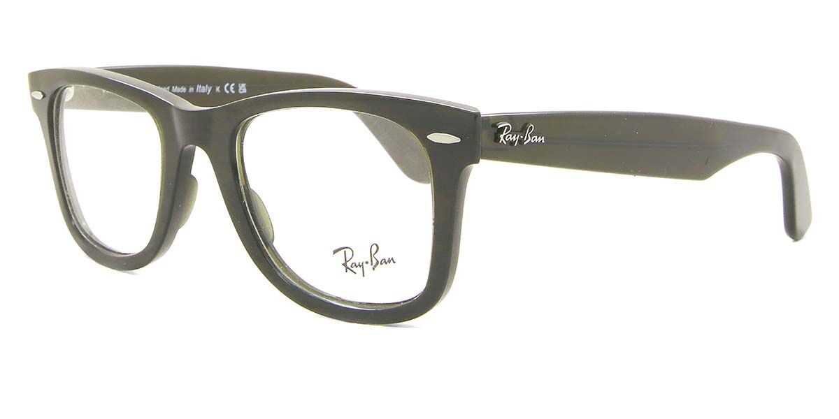 Ray-Ban RX4340V Wayfarer Ease 8224 スクエア Transparent Olive