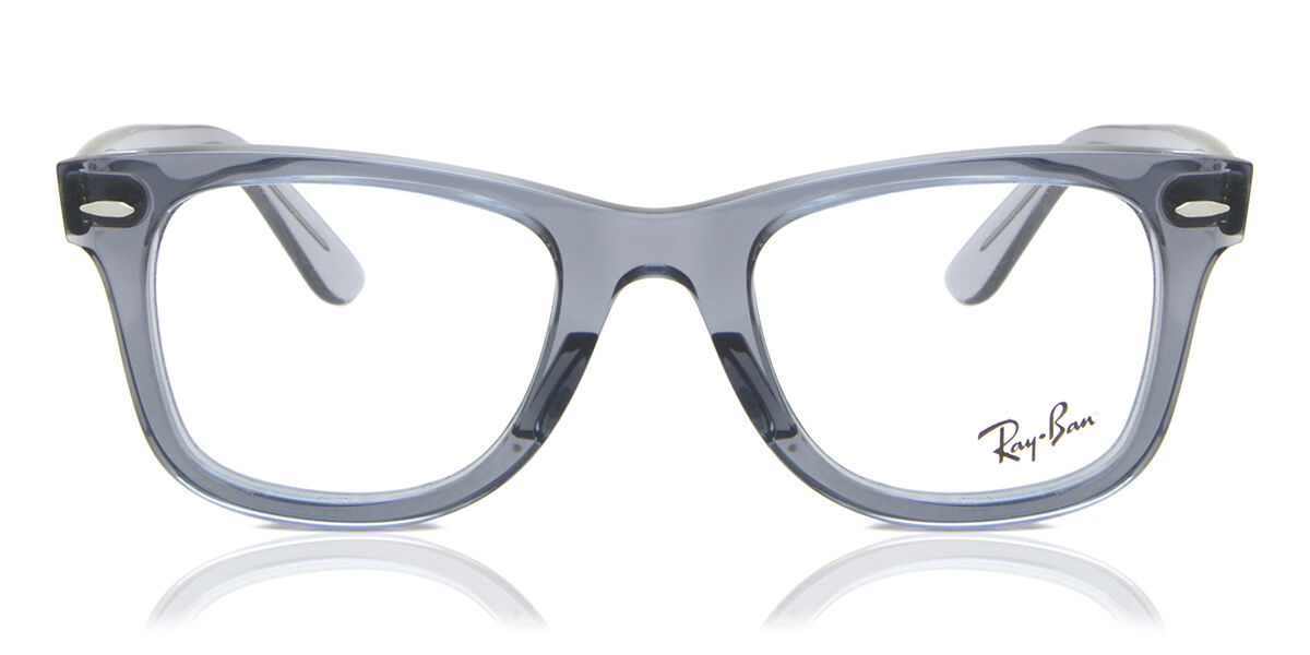 Ray-Ban RX4340V Wayfarer Ease 8225 スクエア Transparent Grey 眼鏡
