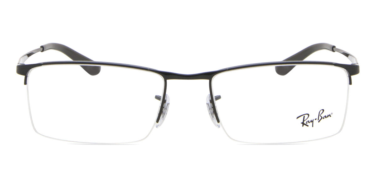 Ray-Ban RX5296D Asian Fit 2000 スクエア ブラック 眼鏡