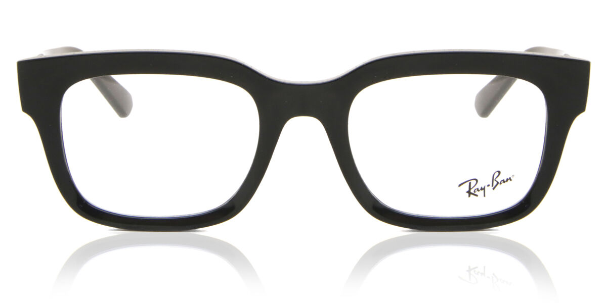 Ray-Ban RX7217 Chad 8260 スクエア ブラック 眼鏡 | SmartBuyGlasses 日本