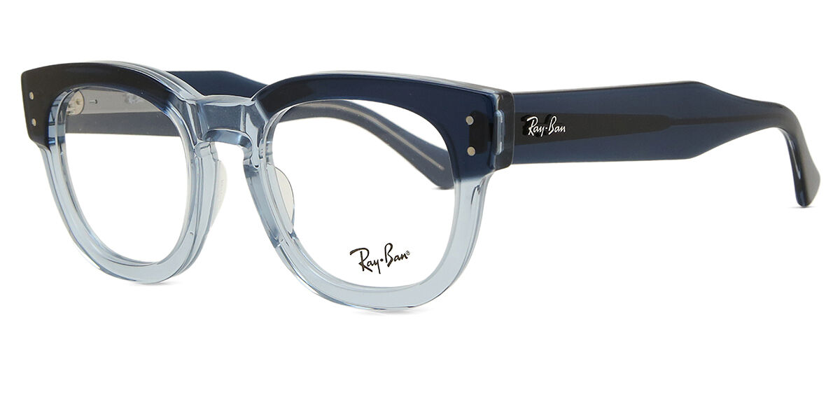 Ray-Ban RX0298V Mega Hawkeye 8324 スクエア Blue on Transparent