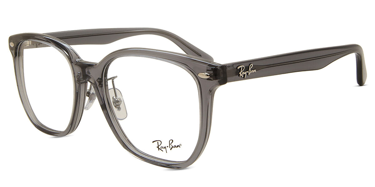 Ray-Ban RX5425D Asian Fit 8268 スクエア Transparent Grey 眼鏡 Ray-Ban RX5425D Asian Fit 8268 スクエア Transparent Grey 眼鏡