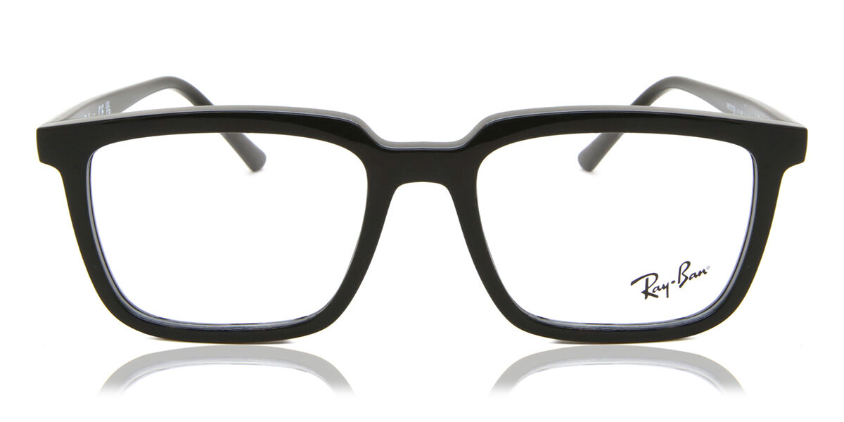 Ray-Ban RX7239 Alain 2000 スクエア ブラック 眼鏡 | SmartBuyGlasses