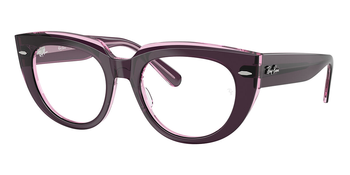 Ray-Ban (レイバン) のメガネ | パープル 処方箋付きのRay-Ban