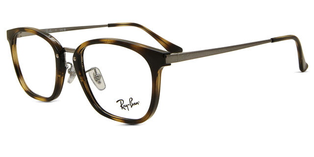 Ray-Ban RX7247D Asian Fit 2012 スクエア Dark Tortoise 眼鏡