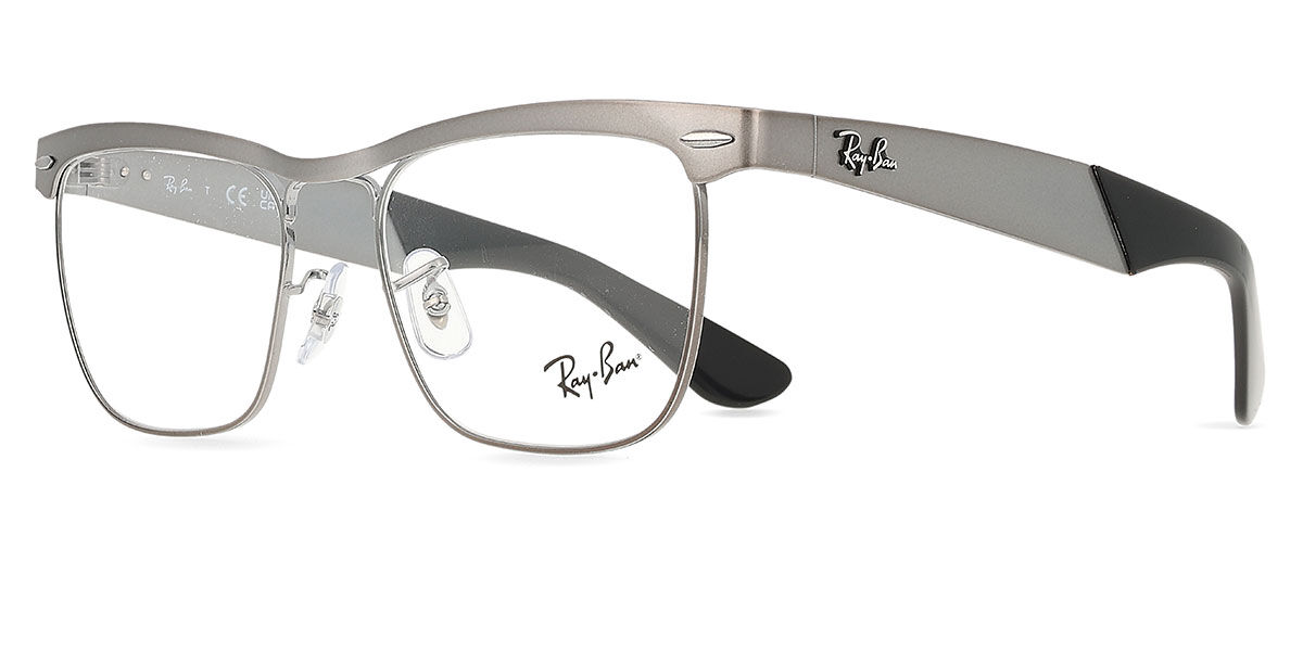 Ray-Ban RX3875V Wayfarer Deluxe 3192 スクエア Sandblasted Gunmetal