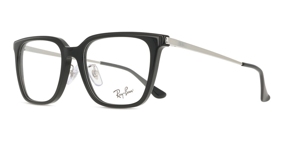 Ray-Ban RX5442D Asian Fit 2000 スクエア ブラック 眼鏡
