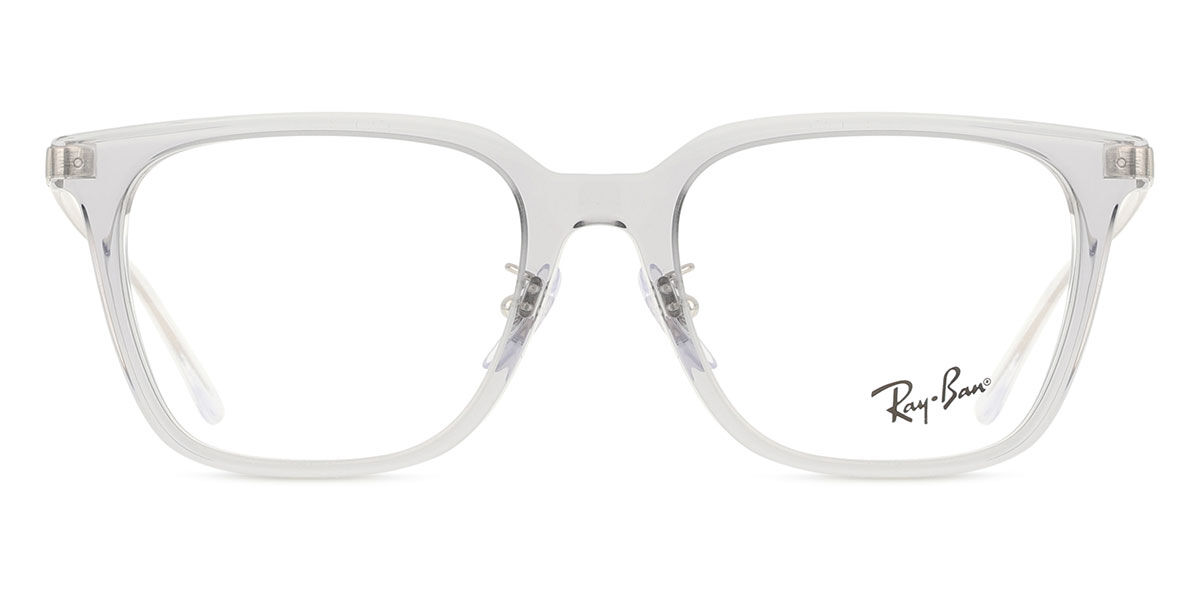 Ray-Ban RX5442D Asian Fit 8415 スクエア Light Grey 眼鏡