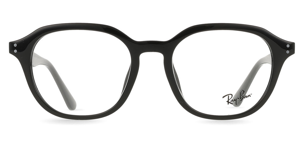 Ray-Ban RX7259D Asian Fit 2000 スクエア ブラック 眼鏡