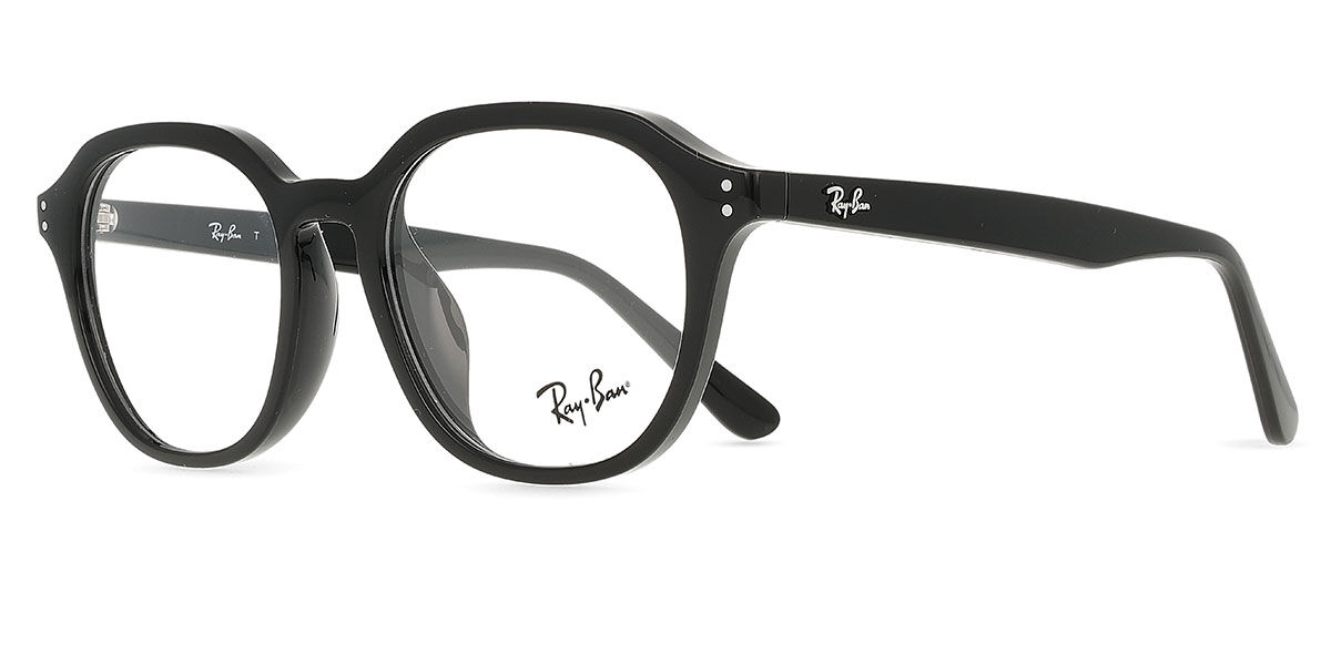 Ray-Ban RX7259D Asian Fit 2000 スクエア ブラック 眼鏡