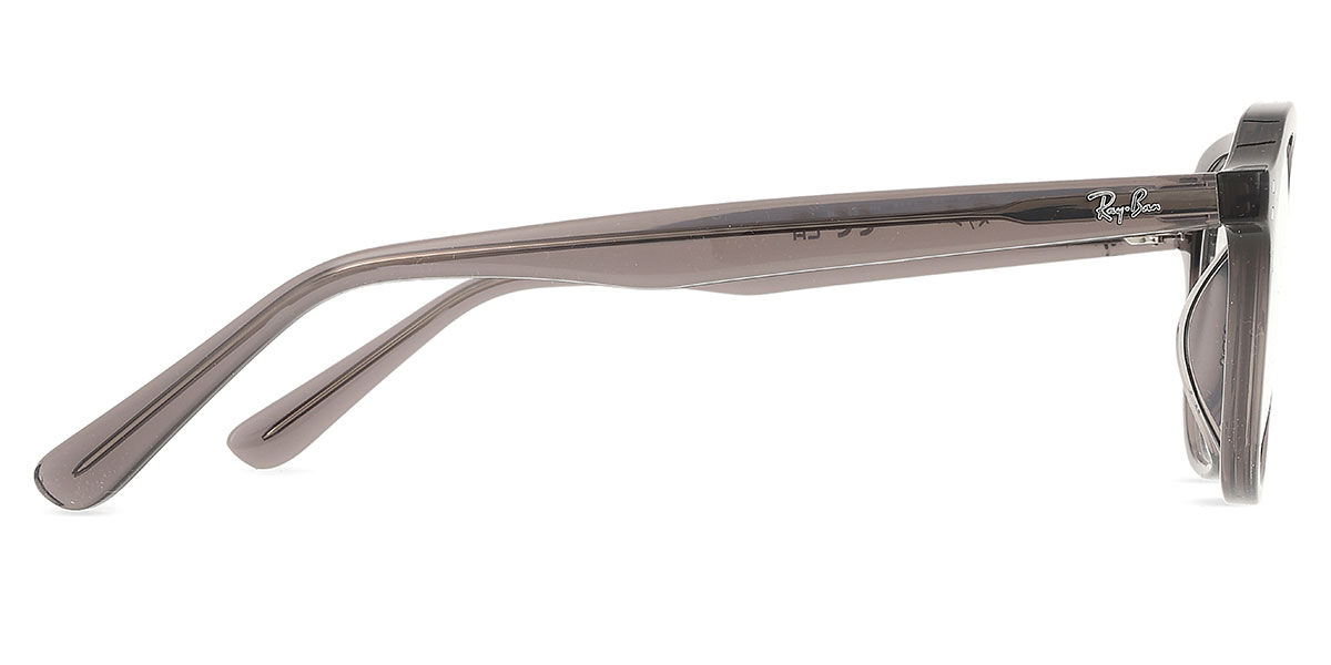 Ray-Ban RX7259D Asian Fit 8257 スクエア Transparent Dark Grey 眼鏡