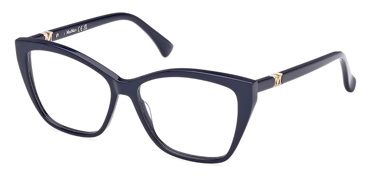 Max Mara メガネ ブラック　度付き マックスマーラ 度付きメガネ｜高品質・送料無料｜SmartBuyGlasses Japan