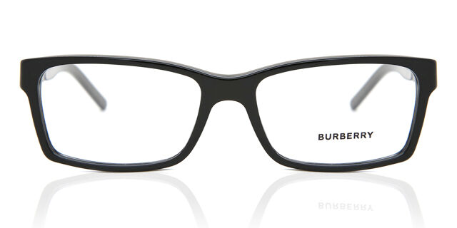 Burberry BE2108 3001 スクエア ブラック 眼鏡 | SmartBuyGlasses 日本