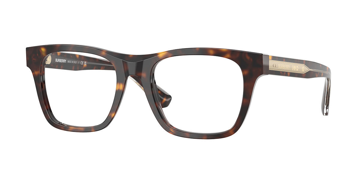 Burberry BE2445F Asian Fit 4205 スクエア Dark Tortoise 眼鏡