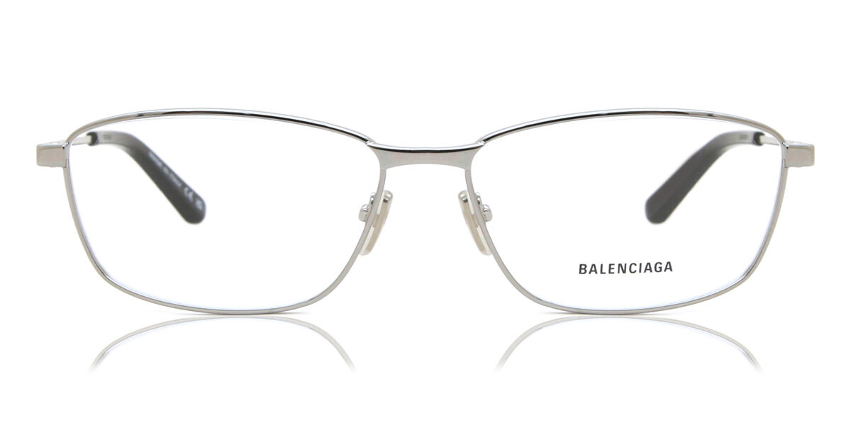 Balenciaga BB0283O Asian Fit 003 スクエア ガンメタル 眼鏡