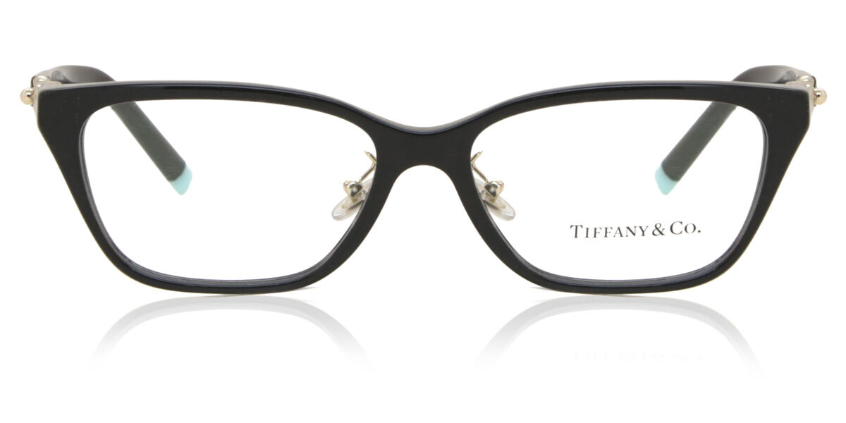 Tiffany & Co. TF2229F Asian Fit 8001 ウェリントン ブラック 眼鏡