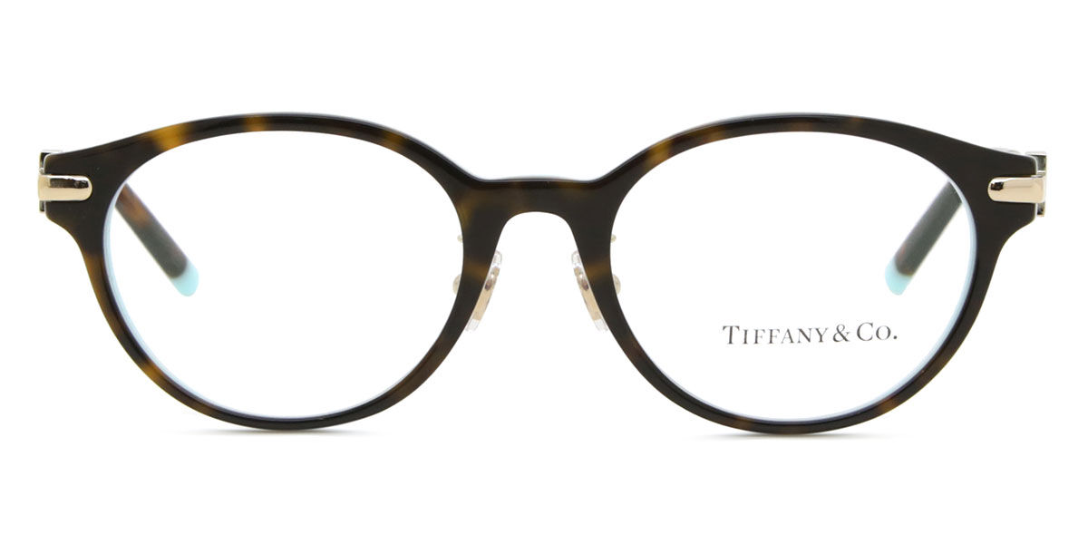 Tiffany & Co. TF2218D Asian Fit 8134 オーバル Tortoise on Tiffany
