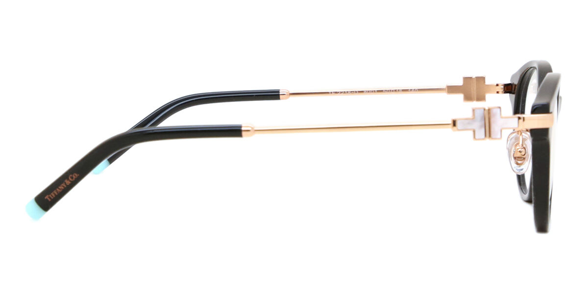 Tiffany & Co. TF2218D Asian Fit 8001 オーバル ブラック 眼鏡