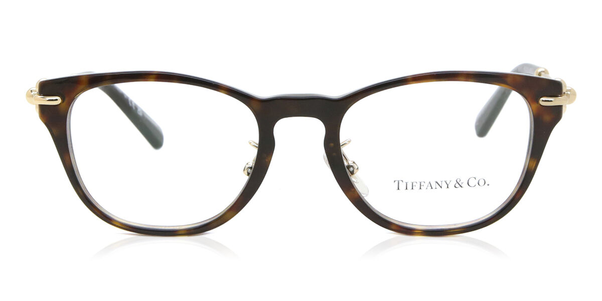 Tiffany & Co. TF2237D Asian Fit 8015 スクエア べっこう 眼鏡