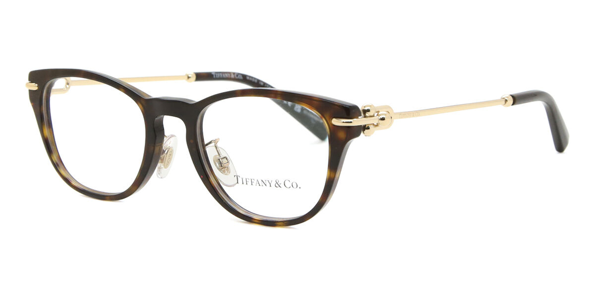 Tiffany & Co. TF2237D Asian Fit 8015 スクエア べっこう 眼鏡