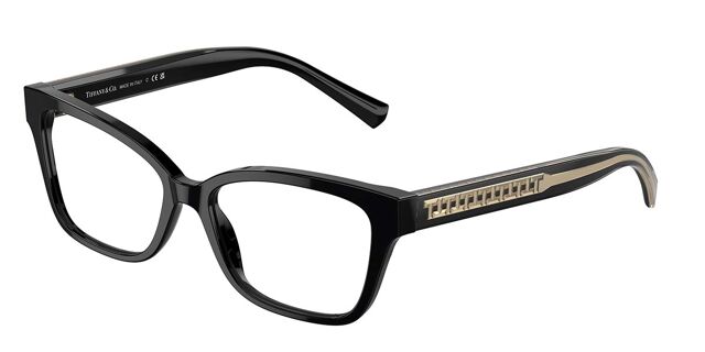 Tiffany & Co. TF2249 8001 スクエア ブラック 眼鏡 | SmartBuyGlasses 
