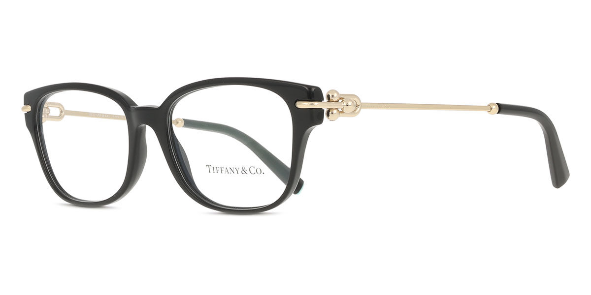 新品正規品 ティファニー TF2262 8001 メガネ レンズ交換対応可能 Tiffany & Co. TF2262 8001 スクエア ブラック 眼鏡 | SmartBuyGlasses