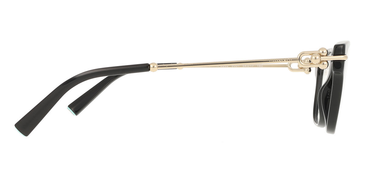 新品正規品 ティファニー TF2262 8001 度なしレンズ付 Tiffany & Co. TF2262 8001 スクエア ブラック 眼鏡 | SmartBuyGlasses