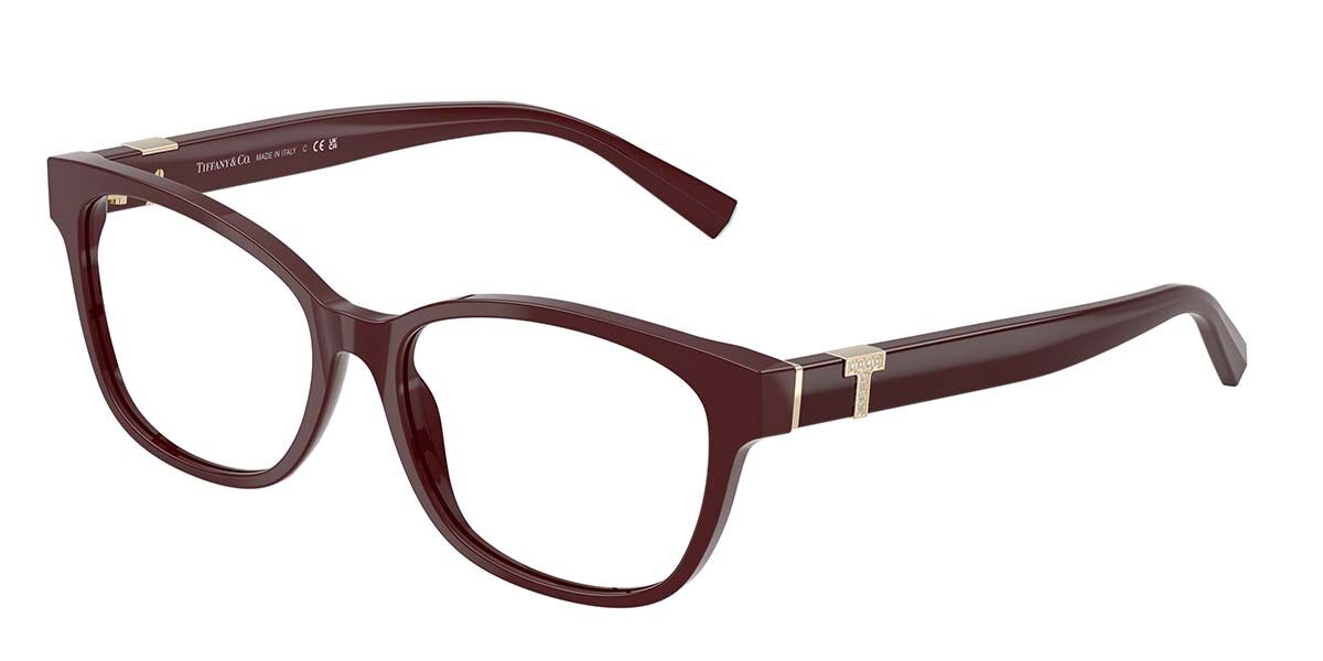 Tiffany & Co. TF2270BF Asian Fit 8389 スクエア Burgundy 眼鏡