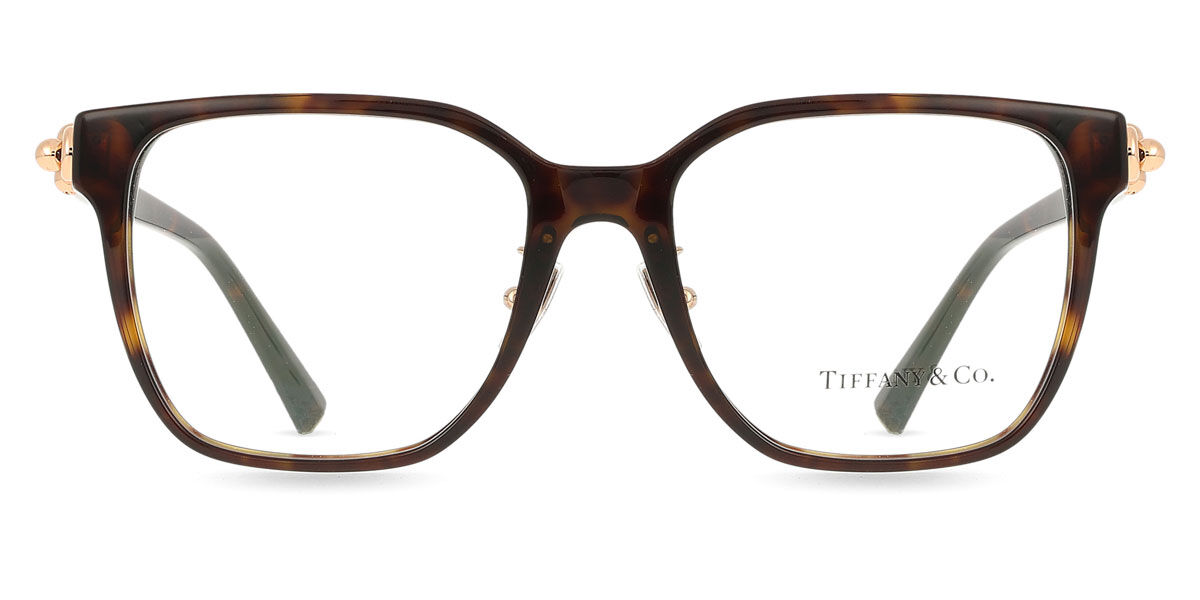 Tiffany & Co. TF2274D Asian Fit 8015 スクエア べっこう 眼鏡