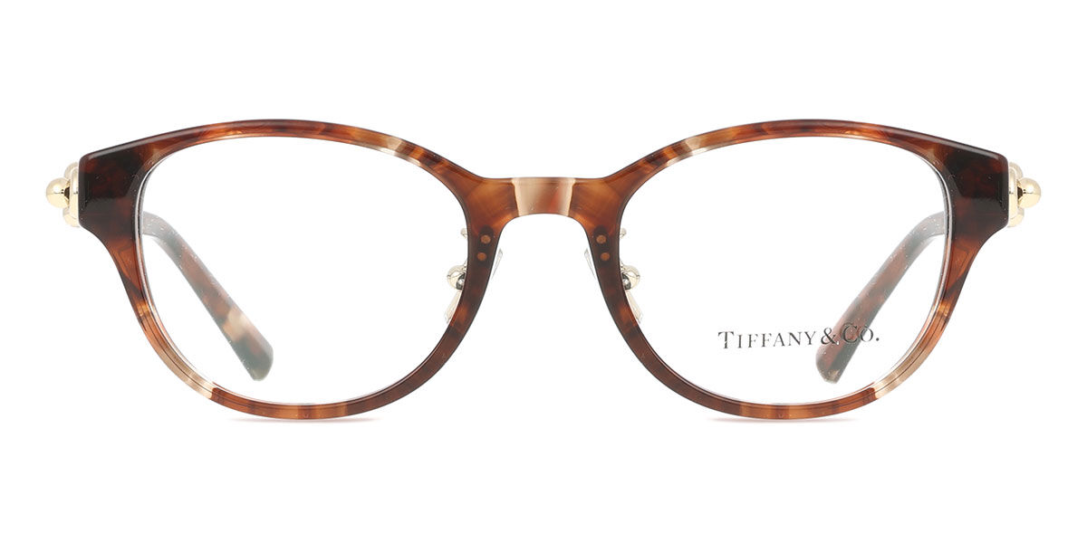 Tiffany & Co. TF2273D Asian Fit 8015 オーバル べっこう 眼鏡