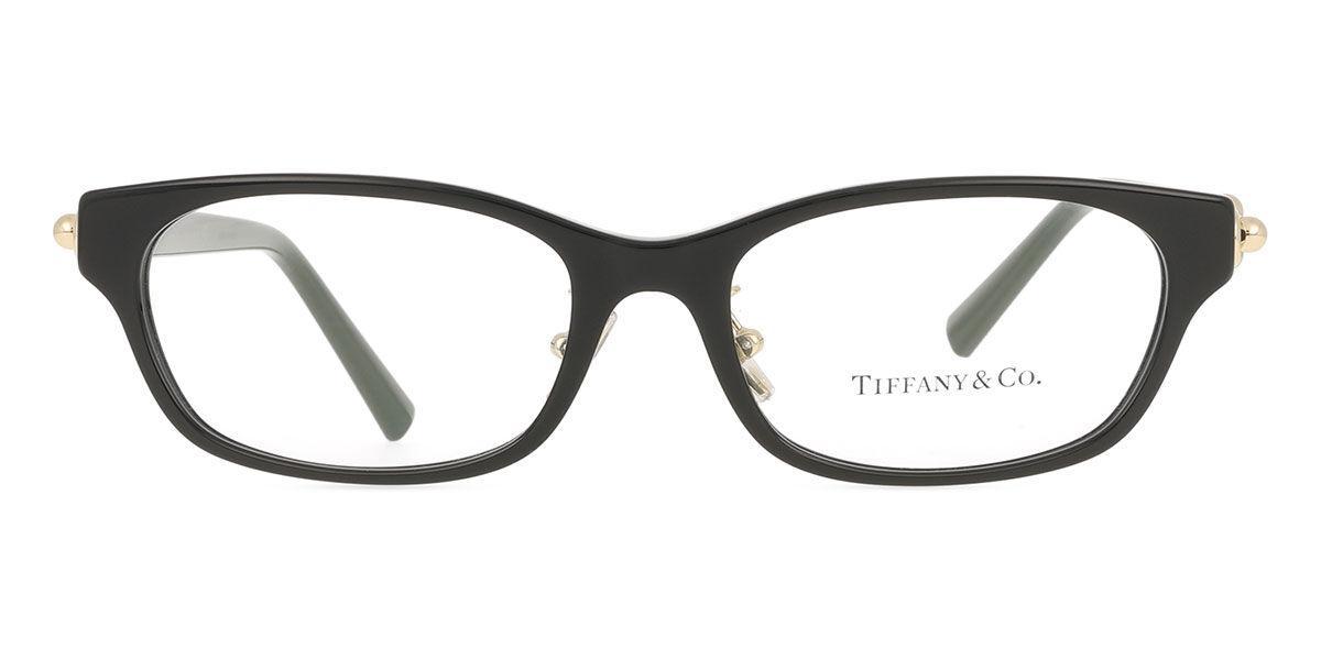 Tiffany & Co. TF2291D Asian Fit 8001 スクエア ブラック 眼鏡