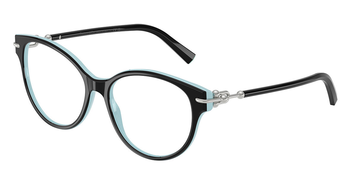 Tiffany & Co. TF2289F Asian Fit 8055 Black On Tiffany Blue 眼鏡