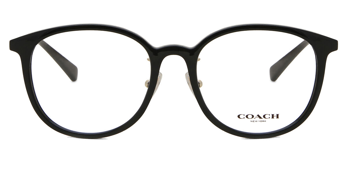 Coach HC6160D Asian Fit 5002 オーバル ブラック 眼鏡