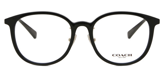 Coach HC6160D Asian Fit 5002 オーバル ブラック 眼鏡 