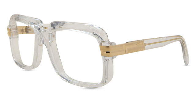 Cazal 607 065 オーバーサイズ クリア 眼鏡 | SmartBuyGlasses 日本